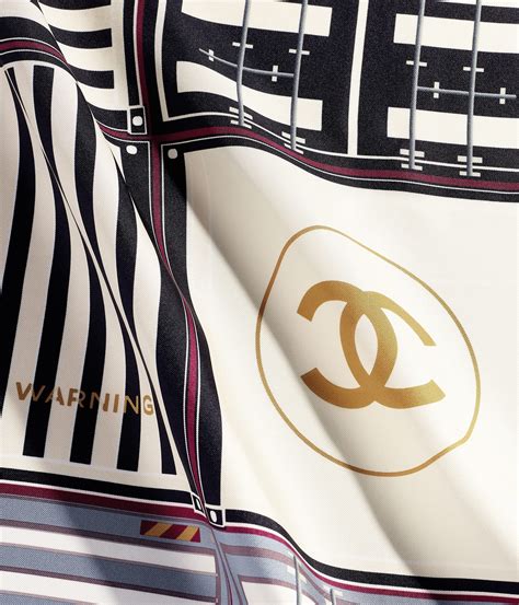 chanel hijab price|Chanel cotton scarves.